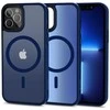 Tech-Protect MagMat MagSafe Apple iPhone 12 / 12 Pro – dėklas telefonui mėlynos spalvos matte