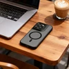 Tech-Protect MagMat MagSafe dėklas Motorola MOTO G67 / G77 MATINĖ juodos spalvos