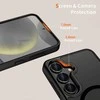 Tech-Protect MagMat MagSafe dėklas skirtas Xiaomi Poco F7 5G – juodos spalvos ir skaidrus