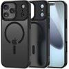 Tech-Protect MagMat MagSafe dėklas skirtas Apple iPhone 17 Pro – matinis juodos spalvos