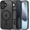 „Tech-Protect MagMat MagSafe“ dėklas, skirtas „iPhone 17“ – matinis juodas