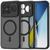 Tech-Protect MagMat MagSafe dėklas telefonui Xiaomi Poco F8 Ultra matinės juodos spalvos