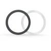 Dėklas Tech-Protect MagMat MagSafe magnetic ring universal – juodos spalvos / sidabrinės spalvos (2 pcs.)