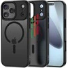 Tech-Protect MagMat XT 4-set MagSafe dėklas skirtas Apple iPhone 17 Pro – matinis juodos spalvos