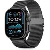 Tech-Protect Milano Apple Watch 6 / 7 / 8 / 9 / 10 / SE / Ultra 1 / 2 (44 / 45 / 46 / 49 mm) juodos spalvos