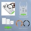 Tech-Protect MMP-210 magnetic MagSafe Ring 2-pack juoda & cosmic oranžinis