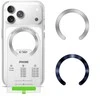 Tech-Protect MMP-210 magnetic MagSafe Ring 2-pack DEEP Mėlynas & Sidabrinis