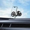 Tech-Protect N56 Magnetinis MagSafe automobilio laikiklis kabinai, laikiklis priekiniam stiklui - Juodas