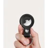 Tech-Protect NaturalFit dėklas skirtas Apple AirTag 1/2 – juodos spalvos