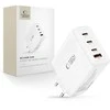 Tech-Protect NC140W-GAN 4-Port laidinis įkroviklis PD 140W / QC3.0 baltos spalvos