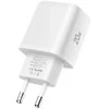 „Tech-Protect NCA20 PD 20W QC3.0 USB-A / USB-C“ sieninis įkroviklis - Baltas