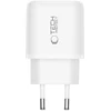 TECH-PROTECT NCA65W-GAN 2 PRIEVADŲ TINKLO ĮKROVIKLIS PD 65W / QC3.0 Baltas