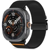 TECH-PROTECT NYLON CLASP SAMSUNG GALAXY WATCH ULTRA 1 / 2 2024-2026 (47 MM) Juodas