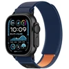 Tech-Protect NYLON ELITE Watch 8 / 9 / 10 / 11 / 12 / SE / ULTRA (44 / 45 / 46 / 49 MM) TAMSIAI MĖLYNA/ORANŽINĖ