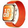 Tech-Protect NYLON Huawei Watch Fit 3 / 4 / 4 Pro / 5 / 5 Pro ORANŽINĖ