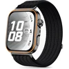 Tech-Protect NYLON Huawei Watch Fit 3 / 4 / 4 Pro / 5 / 5 Pro juodos spalvos