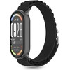 Tech-Protect Nylon Pro apyrankė skirta Xiaomi Smart Band 8 / 9 / 10 / NFC – juodos spalvos