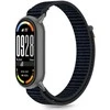 Tech-Protect Nylon Pro apyrankė skirta Xiaomi Smart Band 8/9/10/NFC – juodos spalvos and oranžinės spalvos