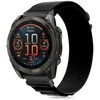 Tech-Protect nylon Pro Garmin Fenix 5 / 6 / 6 Pro / 7 / 8 (47 mm) / E juodos spalvos
