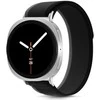 Tech-Protect Nylon Stripe apyrankė skirta Samsung Galaxy Watch 40/44/46 mm – juodos spalvos ir oranžinės spalvos