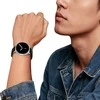 Tech-Protect Nylon Stripe apyrankė skirta Samsung Galaxy Watch 40/44/46 mm – juodos spalvos ir oranžinės spalvos