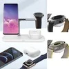Tech-Protect QI15W-A45 3in1 belaidis įkroviklis su MagSafe for Apple Devices – baltos spalvos