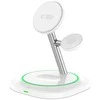 Tech-Protect QI15W-A46 3in1 magnetinis MagSafe indukcinis įkroviklis - Baltas