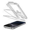 „Tech-Protect Quick Set+“ 2 grūdinto stiklo pakuotė, skirta „iPhone 17 Pro“ - juodas