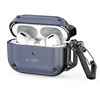 Dėklas TECH-PROTECT ROUGH HOOK Apple AIRPODS PRO 1 / 2 STEEL mėlynos spalvos