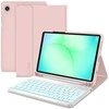 Tech-Protect SC Pen dėklas skirtas Samsung Galaxy Tab A9 / A11 8.7 X110 / X115 / X133 / X135 – rožinės spalvos
