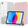 Tech-Protect SC Pen Hybrid Apple iPad 10.9” 10 / 2022 / 11” 11 / 2025 – dėklas planšetiniam kompiuteriui rožinės spalvos