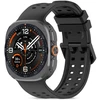 „Tech-Protect SILICONE AIR“ Samsung Galaxy WATCH ULTRA 1 / 2 2024-2026 (47 MM) Juodas