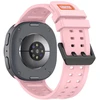 Tech-Protect SILICONE AIR Samsung Galaxy WATCH 8 / 9 / CLASSIC (40 / 44 / 46 MM) ŠVIESIAI ROŽINĖ