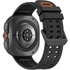 „Tech-Protect SILICONE AIR“ Samsung Galaxy WATCH ULTRA 1 / 2 2024-2026 (47 MM) Juodas