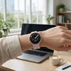 TECH-PROTECT SILICONE EVO SAMSUNG GALAXY WATCH 8 / 9 / CLASSIC (40 / 44 / 46 MM) ŠVIESIAI ROŽINĖ