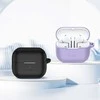 Tech-Protect Silicone Hook dėklas skirtas Samsung Galaxy Buds 3 / 3 FE / 3 Pro – violetinės spalvos