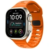 Tech-Protect SILICONE LINE WATCH 8 / 9 / 10 / 11 / 12 / SE / ULTRA (44 / 45 / 46 / 49 MM) ORANŽINIS