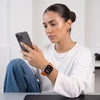 Tech-Protect SILICONE LINE WATCH 8 / 9 / 10 / 11 / 12 / SE / ULTRA (44 / 45 / 46 / 49 MM) ORANŽINIS