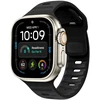 Tech-Protect SILICONE LINE WATCH 8 / 9 / 10 / 11 / 12 / SE / ULTRA (44 / 45 / 46 / 49 MM) Juodas