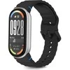 Tech-Protect Silicone Sport apyrankė skirta Xiaomi Smart Band 8 / 9 / 10 / NFC – juodos spalvos