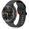 Tech-Protect Silikoninė apyrankė Samsung Galaxy Watch 8 / Classic (40 / 44 / 46 mm) juodos spalvos