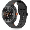 Tech-Protect Silikoninė apyrankė Samsung Galaxy Watch 8 / Classic (40 / 44 / 46 mm) juodos spalvos