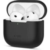 Tech-Protect Silicone dėklas skirtas Apple AirPods 4 – juodos spalvos