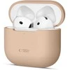 Tech-Protect Silicone dėklas skirtas Apple AirPods 4 – rusvai gelsvas