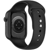 Tech-Protect SILIKONINIS DIRŽELIS WATCH 8 / 9 / 10 / 11 / 12 / SE / ULTRA (44 / 45 / 46 / 49 MM) Juodas