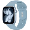 Tech-Protect SILIKONINIS DIRŽELIS WATCH 8 / 9 / 10 / 11 / 12 / SE / ULTRA (44 / 45 / 46 / 49 MM) Mėlynas JEANS
