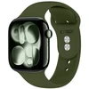 Tech-Protect SILIKONINIS DIRŽELIS WATCH 8 / 9 / 10 / 11 / 12 / SE / ULTRA (44 / 45 / 46 / 49 MM) ALYVUOGIŲ ŽALIA
