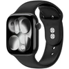 Tech-Protect SILIKONINIS DIRŽELIS WATCH 8 / 9 / 10 / 11 / 12 / SE / ULTRA (44 / 45 / 46 / 49 MM) Juodas