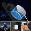 Tech-Protect silikoninis MagSafe Apple iPhone 15 Case – Matte dėklas telefonui juodos spalvos