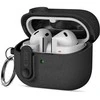 Tech-Protect Slim Hook dėklas ausinėms Samsung Galaxy Buds 3 / 3 FE / 3 Pro juodos spalvos